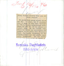 Swedish navy. Military ship Gotland - Vintage Photograph