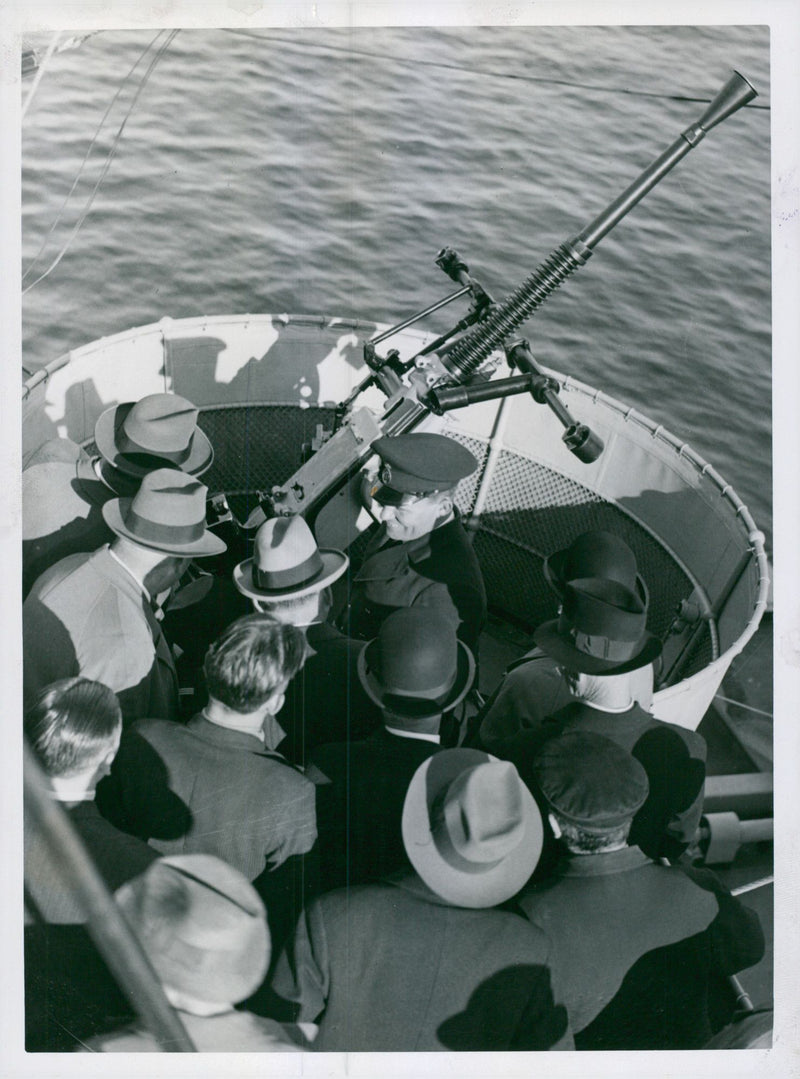 Swedish Marine 1935 - 1937 - Vintage Photograph