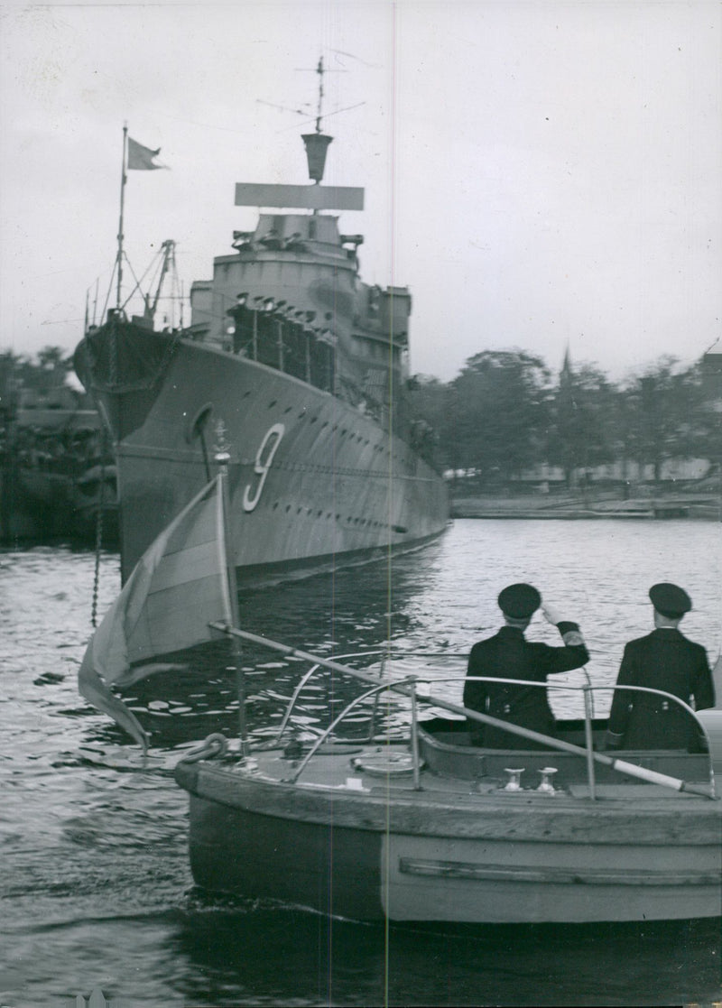 Swedish navy 1941-1945 - Vintage Photograph