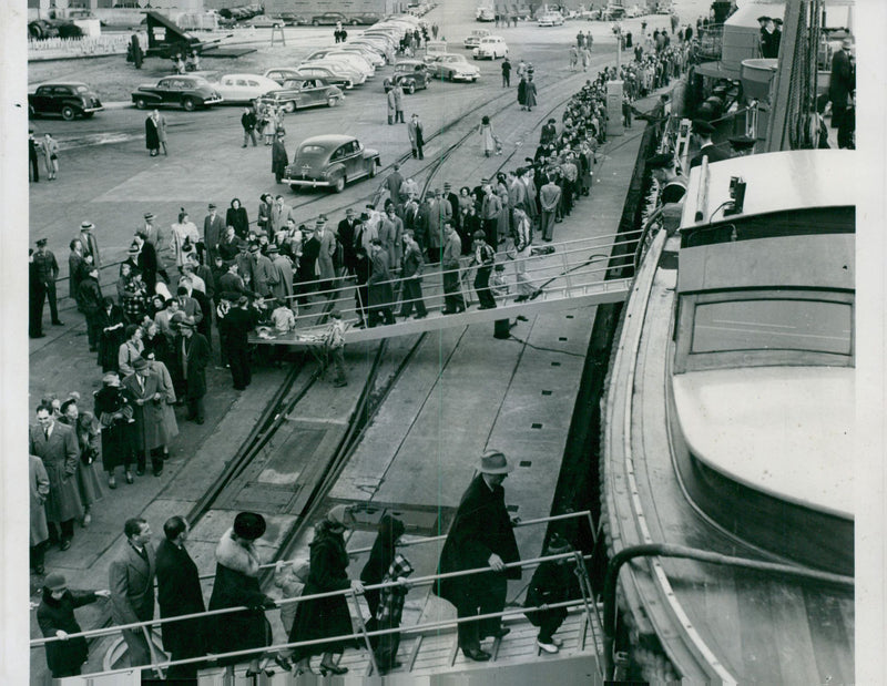 Swedish navy. Military ship Gotland - Vintage Photograph