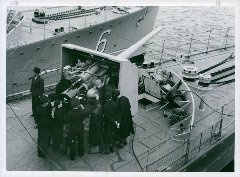 Swedish Marine 1935 - 1937 - Vintage Photograph