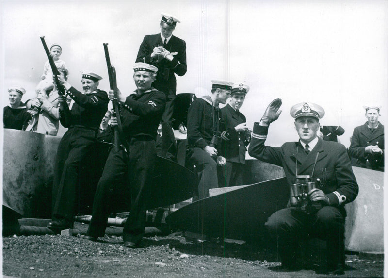 Swedish navy 1941-1945 - Vintage Photograph