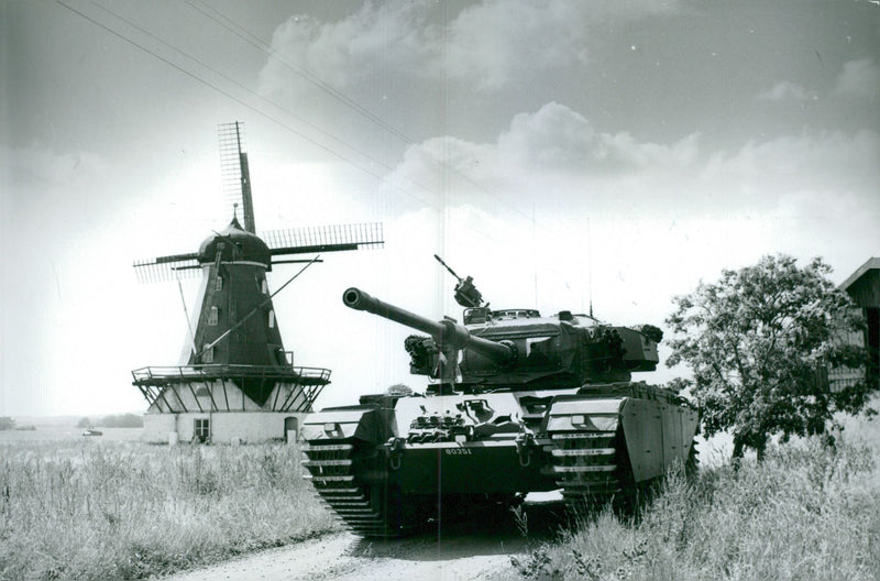 Army tanks 1951 and earlier - Vintage Photograph