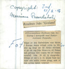 Swedish navy. Military ship Gotland - Vintage Photograph