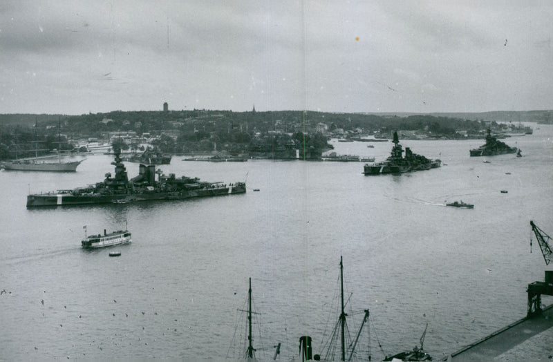 Swedish navy 1941-1945 - Vintage Photograph