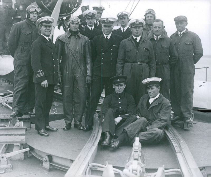 Swedish navy. Military ship Gotland - Vintage Photograph