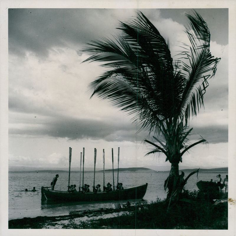 Swedish navy. Military ship Gotland - Vintage Photograph