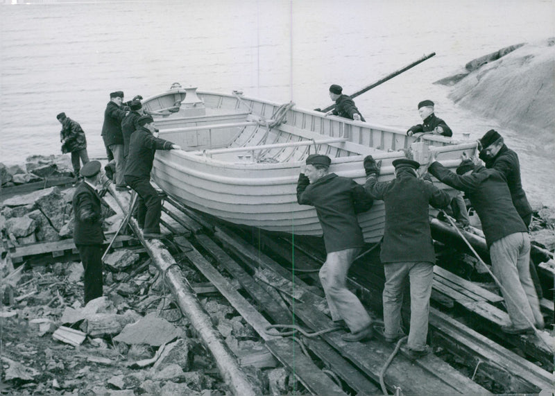 Swedish navy 1945 and earlier - Vintage Photograph