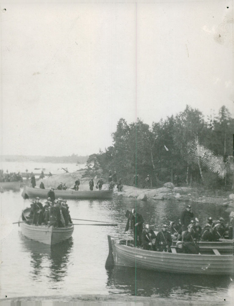 Swedish navy 1945 and earlier - Vintage Photograph