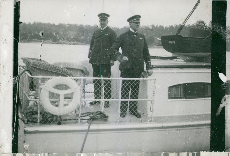Swedish navy 1945 and earlier - Vintage Photograph