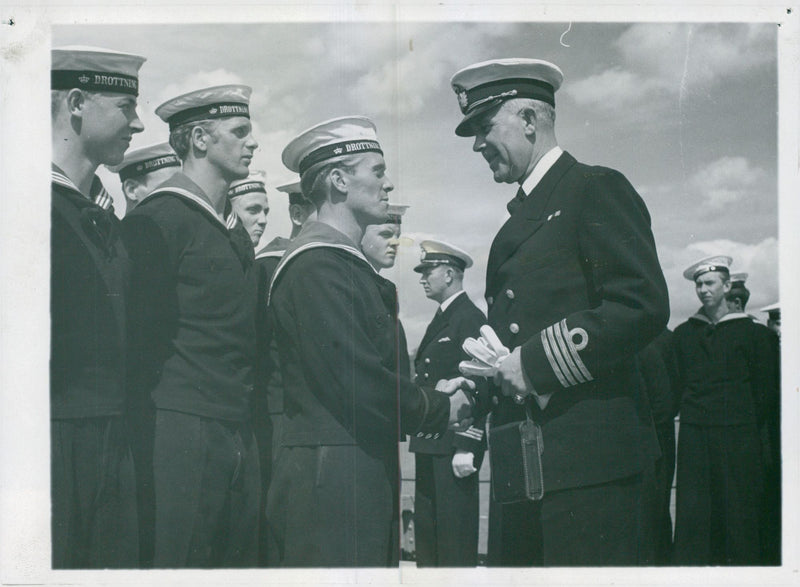 Swedish navy 1941-1945 - Vintage Photograph