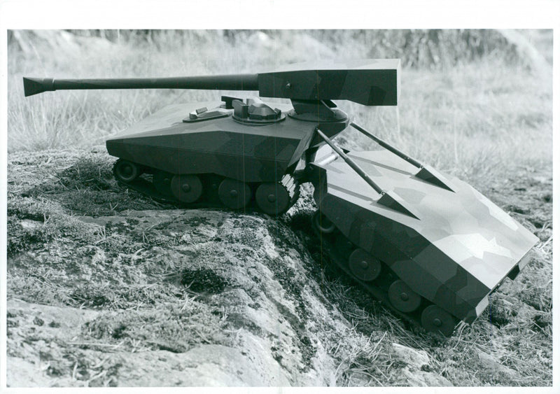 Army tanks 1951 and earlier - Vintage Photograph