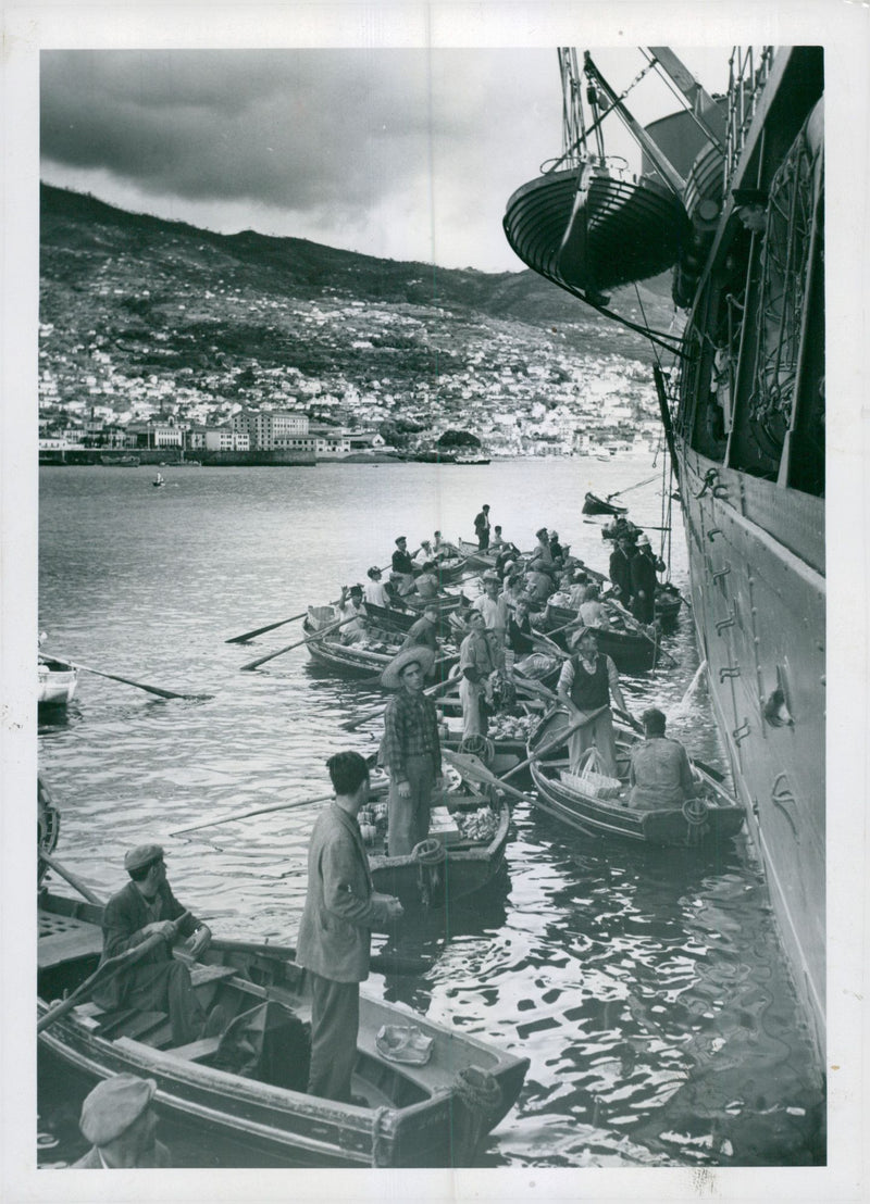 Swedish navy. Military ship Gotland - Vintage Photograph