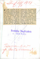 Swedish navy. Military ship Gotland - Vintage Photograph