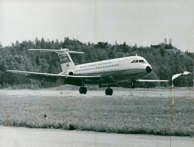 Civil airplanes from Iceland, Italy, Holland - Vintage Photograph