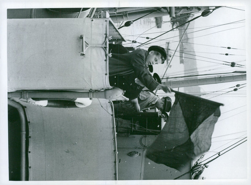 Swedish Marine 1935 - 1937 - Vintage Photograph