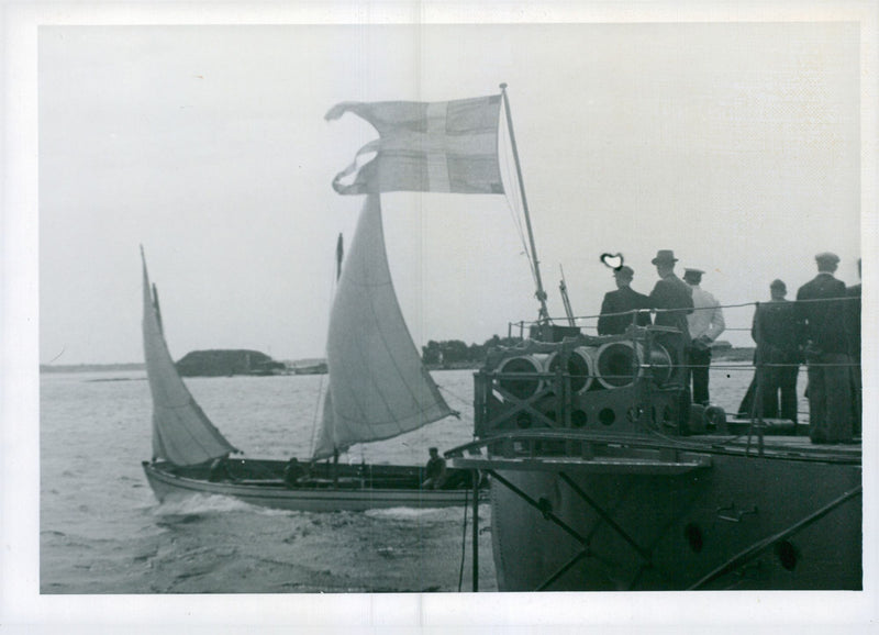 Swedish Marine 1935 - 1937 - Vintage Photograph