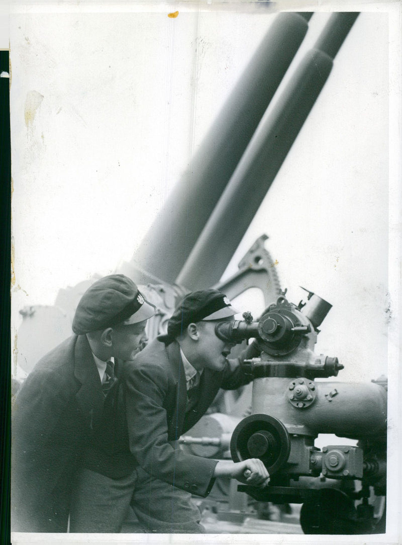 Swedish Marine 1935 - 1937 - Vintage Photograph