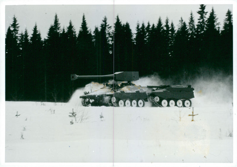 Army tanks 1951 and earlier - Vintage Photograph