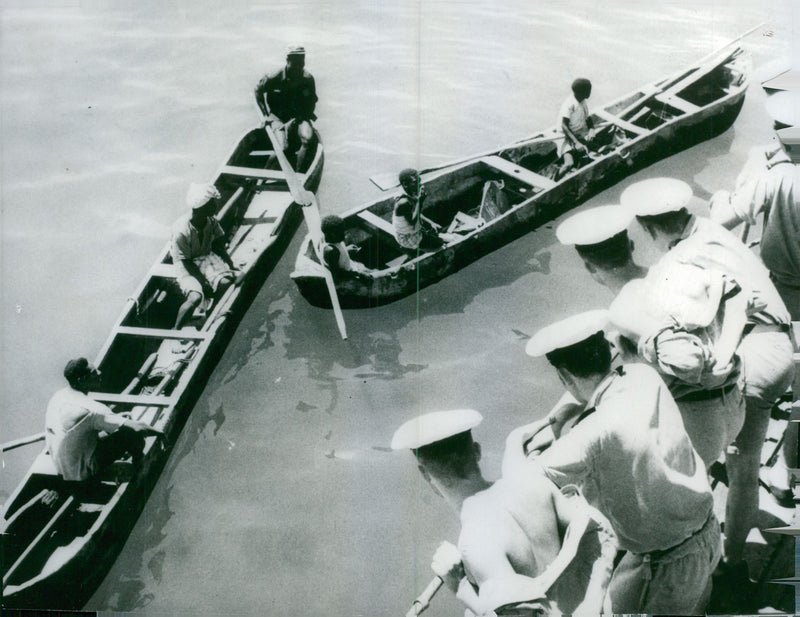 Swedish navy. Military ship Gotland - Vintage Photograph