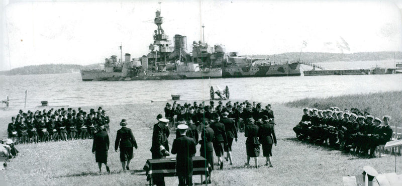 Swedish Marine Lottas - Vintage Photograph