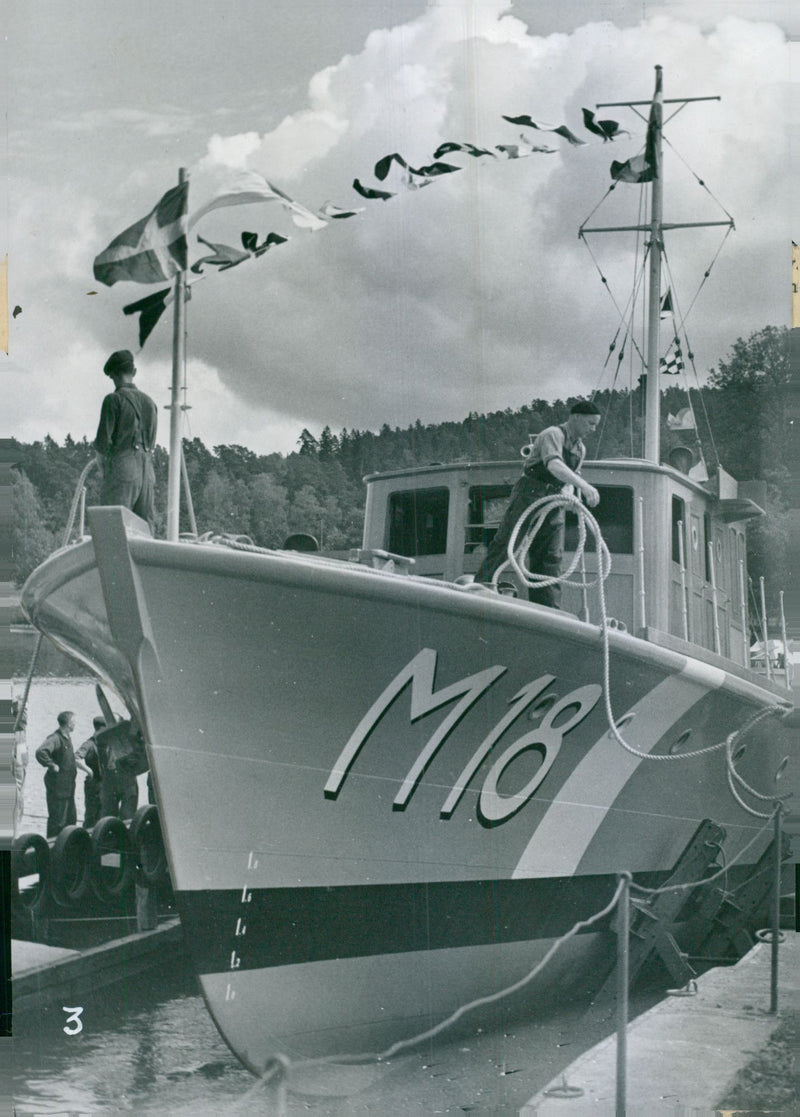 Swedish navy 1941-1945 - Vintage Photograph