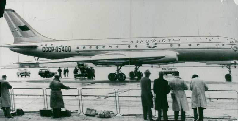 Civil airplanes from Iceland, Italy, Holland - Vintage Photograph