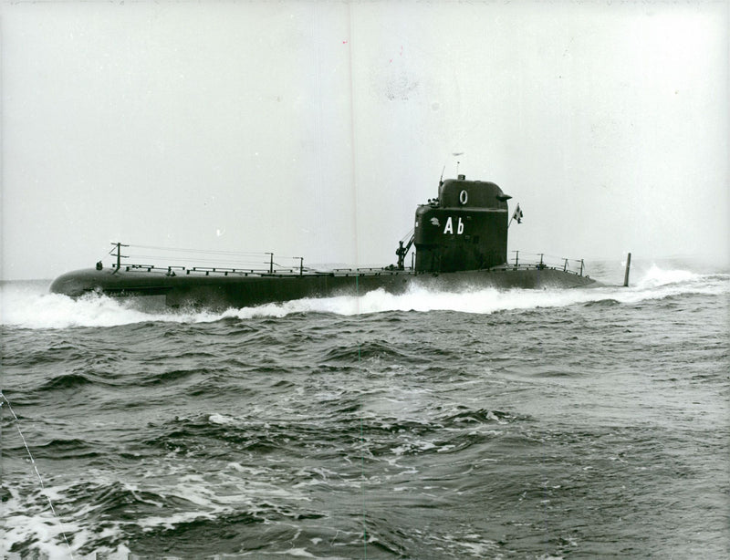 Hunting submarine - Vintage Photograph