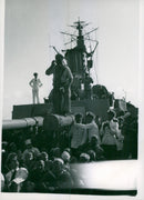 Swedish navy. Military ship Gotland - Vintage Photograph