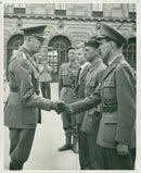Swedish Military parachute troops - Vintage Photograph