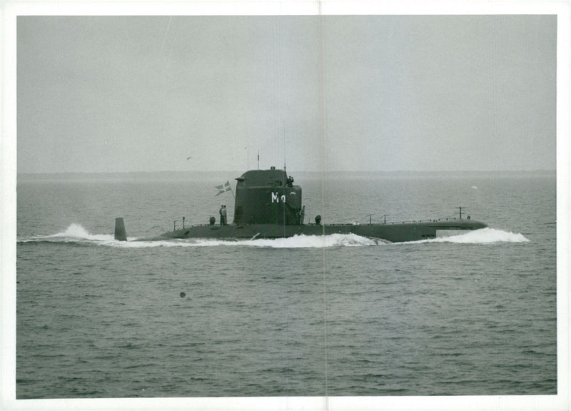 Defense Army Marine Navy Submarines - Vintage Photograph