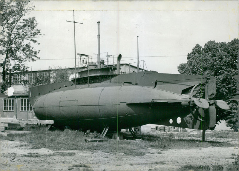 Defense Army Marine Navy Submarines - Vintage Photograph