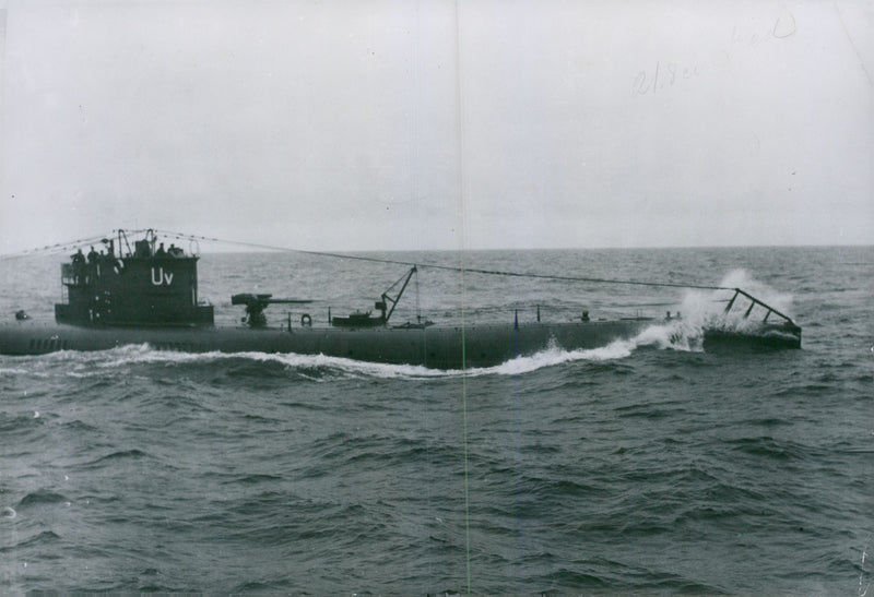 Defense Army Marine Navy Submarines - Vintage Photograph