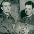 Swedish Military parachute troops - Vintage Photograph