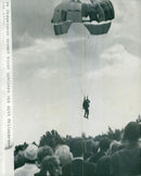 Swedish Military parachute troops - Vintage Photograph