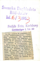 Swedish Military parachute troops - Vintage Photograph