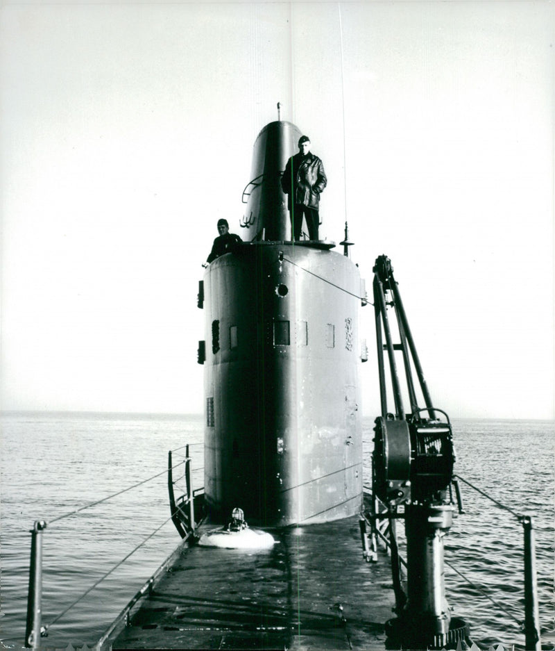 Defense Army Marine Navy Submarines - Vintage Photograph