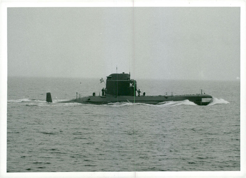 Defense Army Marine Navy Submarines - Vintage Photograph