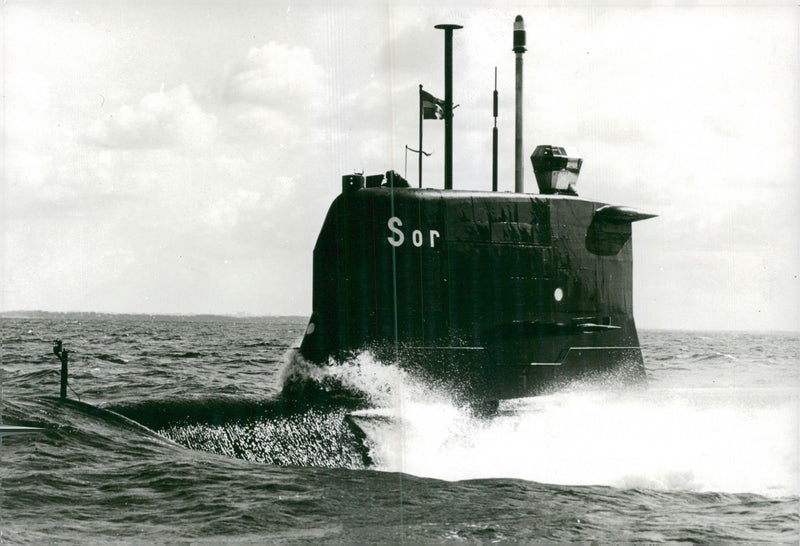 Defense Army Marine Navy Submarines - Vintage Photograph