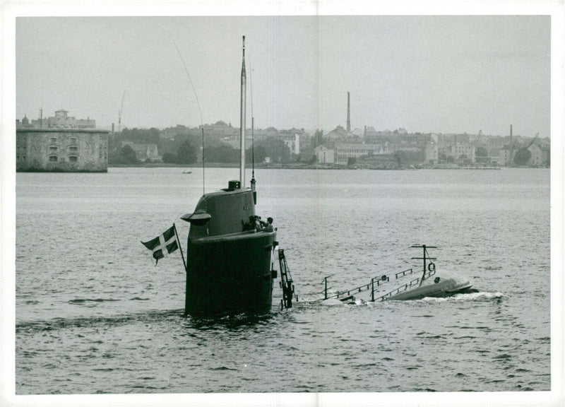 Defense Army Marine Navy Submarines - Vintage Photograph