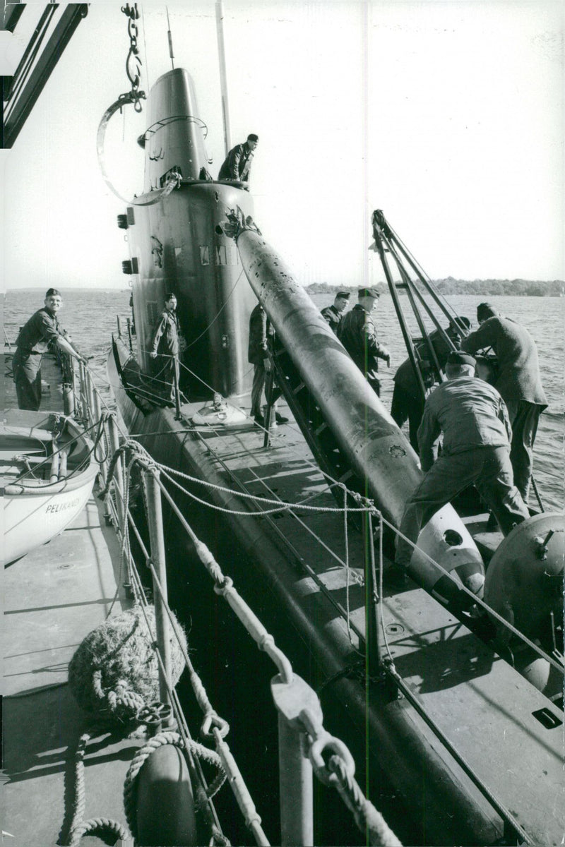 Defense Army Marine Navy Submarines - Vintage Photograph