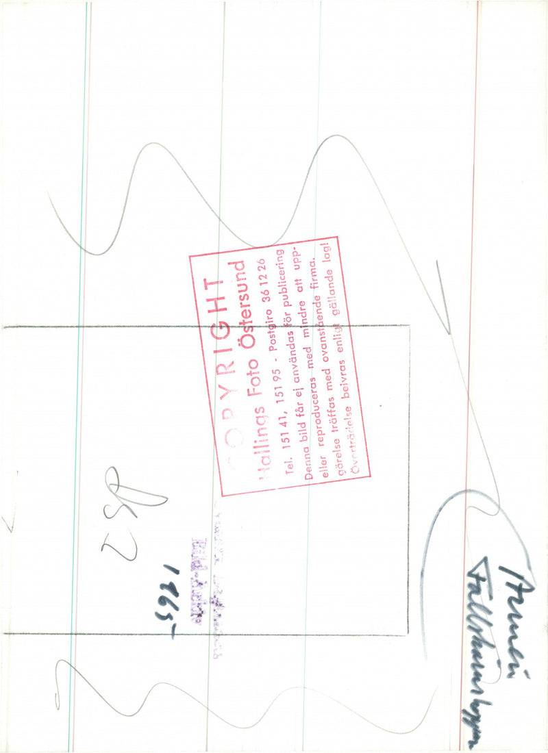 Swedish Military parachute troops - Vintage Photograph