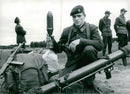 Swedish Military parachute troops - Vintage Photograph
