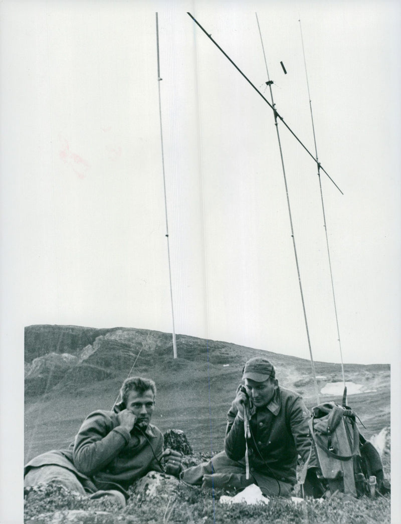 The Swedish Military army Hunting section - Vintage Photograph