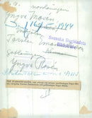 Three tribal employees who conquered the white cap. - Vintage Photograph