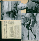 Fallen volunteer military in Finland - Vintage Photograph