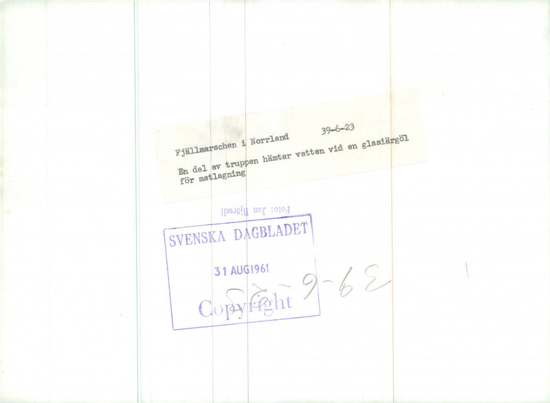 The Swedish Military army Hunting section - Vintage Photograph