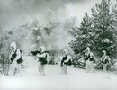 The Swedish Military army Hunting section - Vintage Photograph