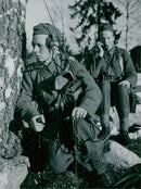 The Swedish Military army Hunting section - Vintage Photograph