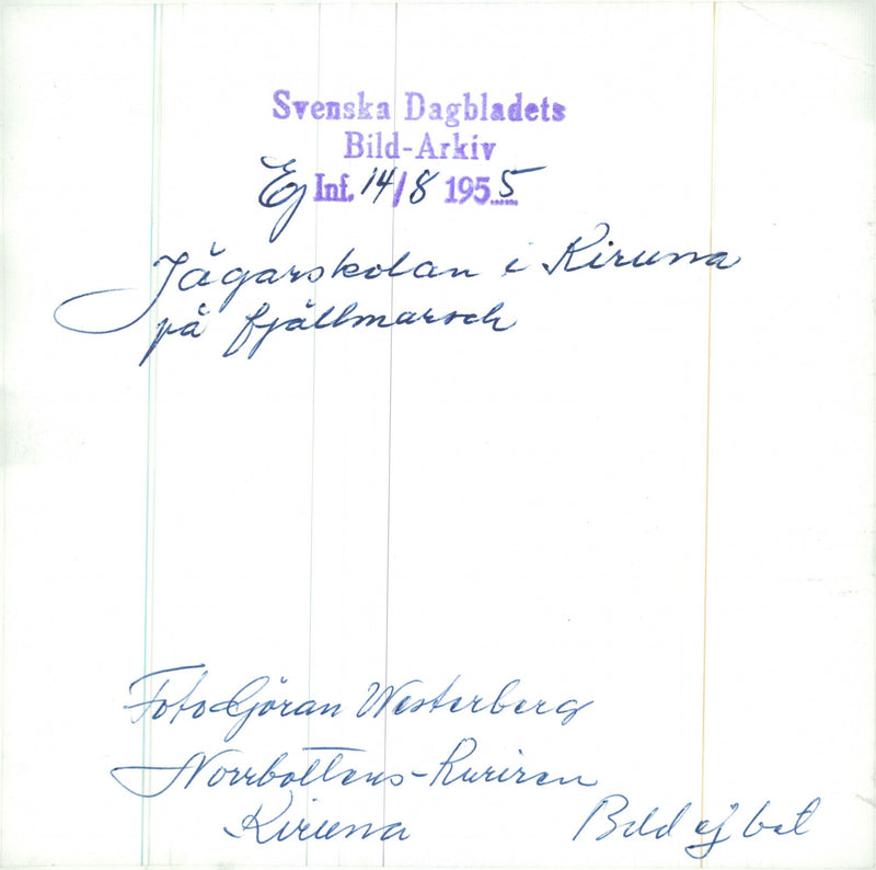 The Swedish Military army Hunting section - Vintage Photograph